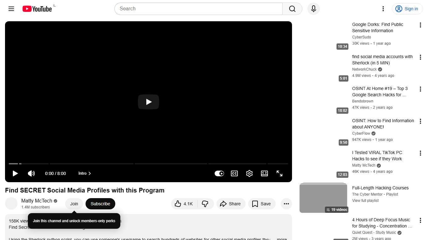 Find SECRET Social Media Profiles with this Program - YouTube